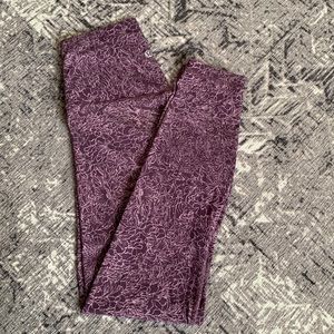 Lululemon high waiste yoga pants